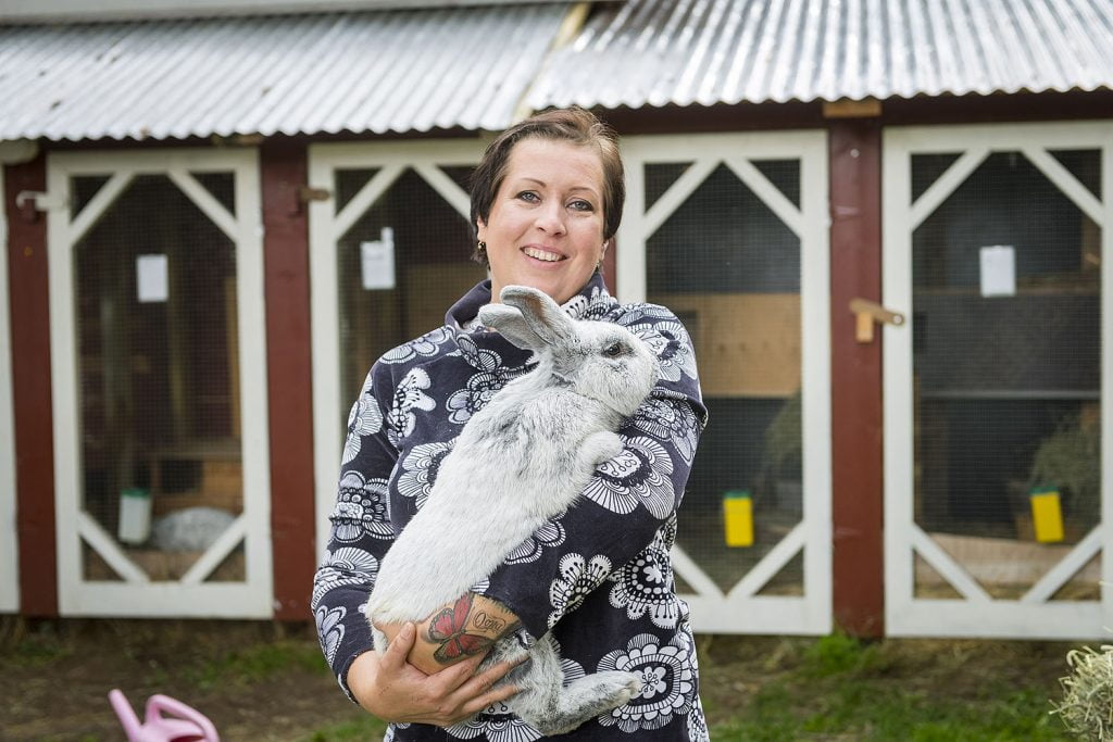 kaninkasvattaja Terhi Järvinen