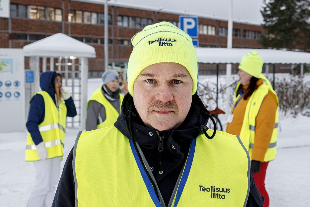 Lakossa Jyväskylän UPM Plywoodilla