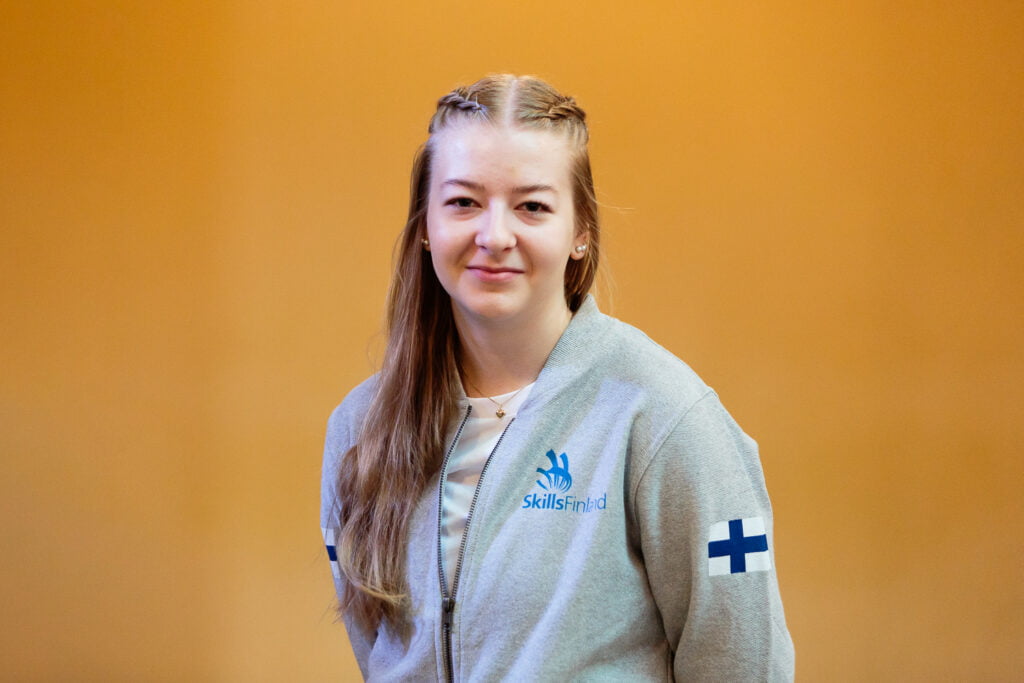 Jenna Maukonen, Suomen edustaja ammattitaidon MM-kisoissa 2022.