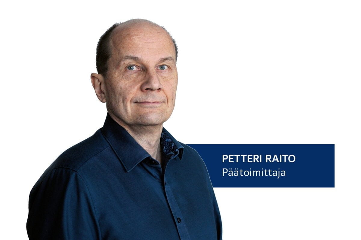 Tekijä-lehden päätoimittaja Petteri Raito.