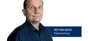 Tekijä-lehden päätoimittaja Petteri Raito.