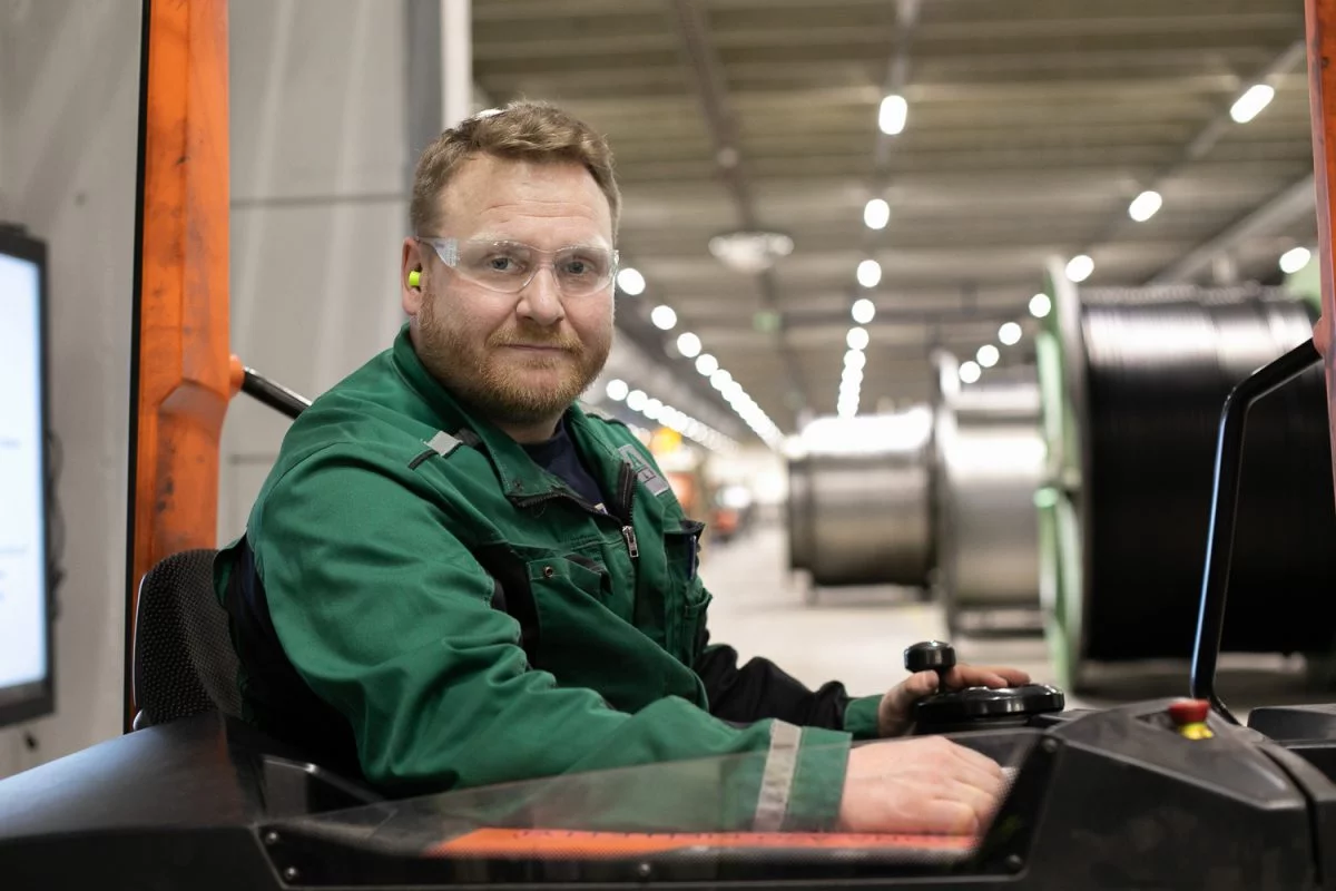 Pääluottamusmies Riku-Petteri Soininen on työskennellyt Reka Kaapelilla 16 vuotta.