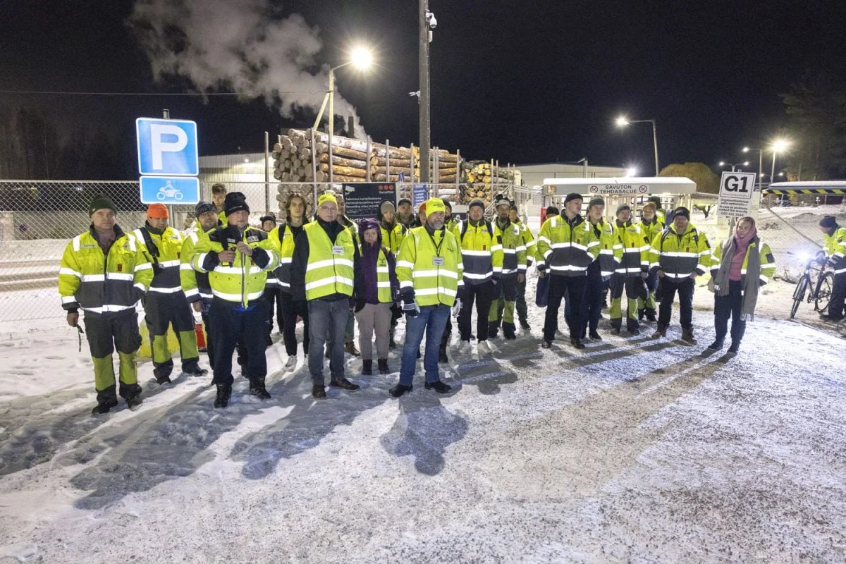 Lakossa Äänekosken Metsä Woodilla