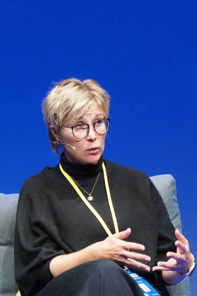 Kansanedustaja Nina Malm, Eurooppa-foorumi Turku 28.8.2025 KUVA ILKKA HEINO