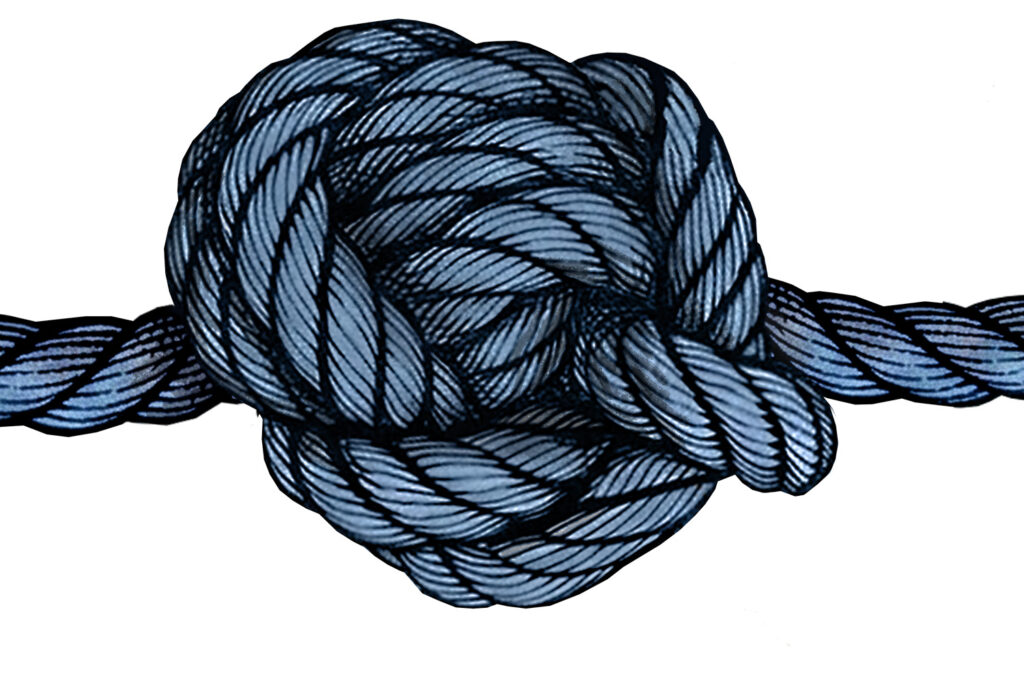 Kuvassa piirretty solmu