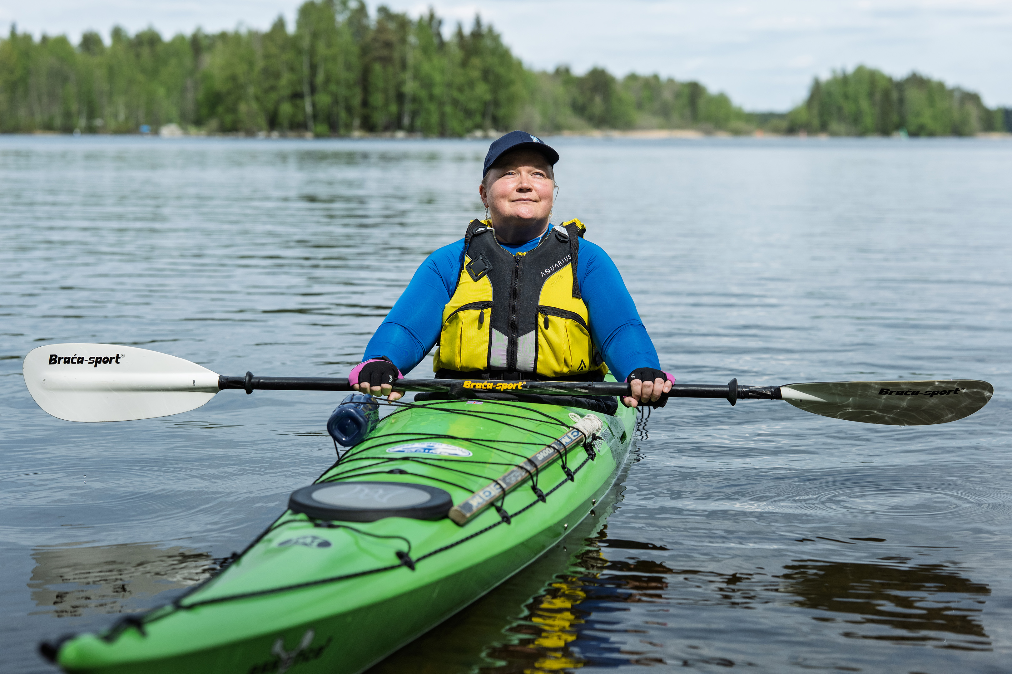 Järven suuressa sylissä – ”Melonta on mieltä rauhoittava harrastus”